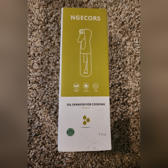 NGECORS oil sprayer for cooking 7.5 oz - Picture 1 of 1